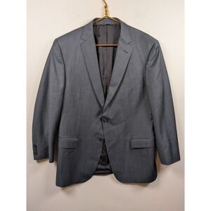 Z Zegna City Wool Suit 42R (52) Slim Charcoal Gray Jacket Pants